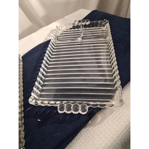 VTG Hazel Atlas "Smoke Sip and Snack" Rolling Tray Ball & Rib Design, Exc. Cond - Picture 2 of 7